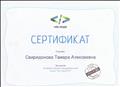 Сертификат за участие во Всероссийской образовательной акции "Час кода 2016". ноябрь 2016г.